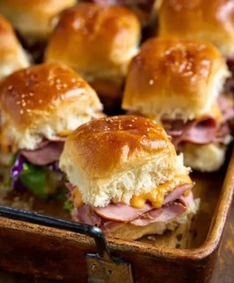Mississippi Sin Beef Beef Ham Sliders- Easy Recipe