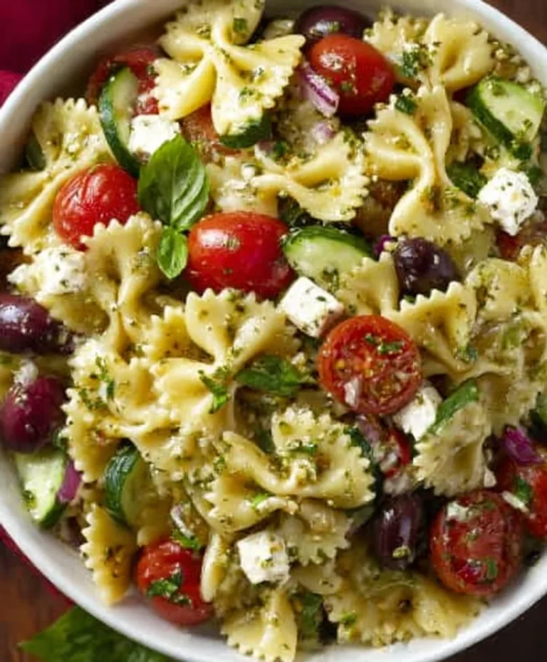 Easy Bow Tie Pasta Salad-Perfect Side Dish