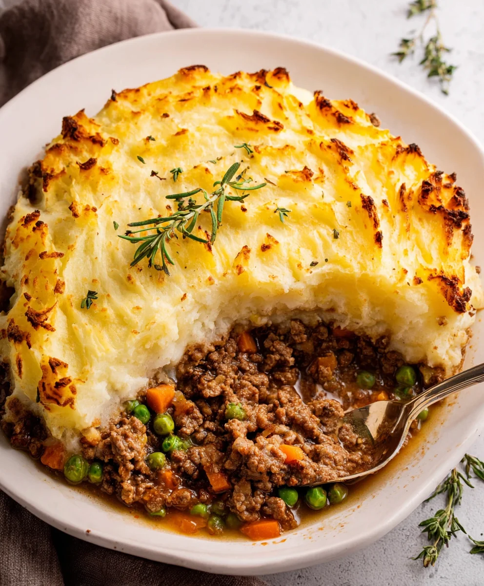 Easy Beef Shepherd's Pie-Comfort Food Classic