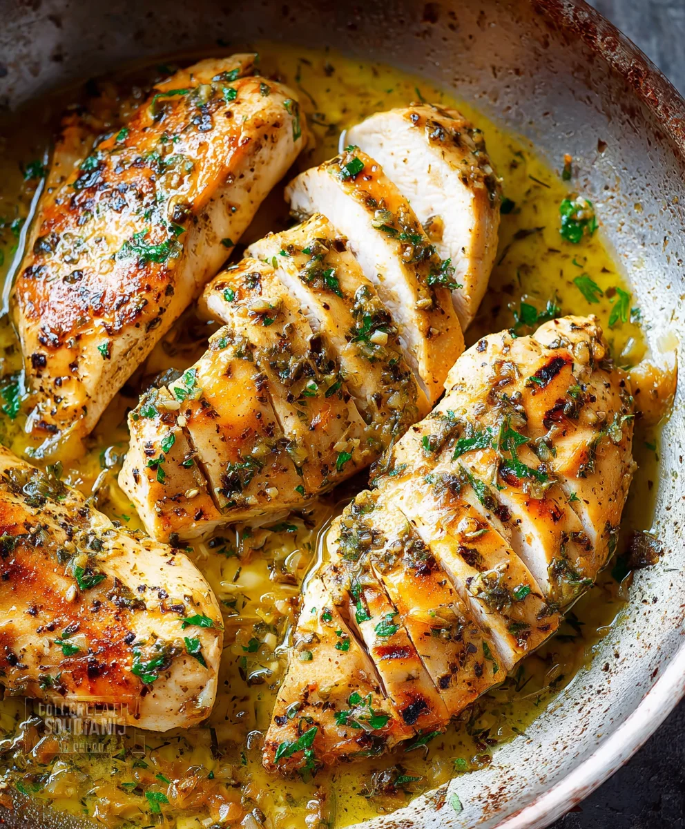 Juicy Garlic Butter Chicken Recipe- Easy & Delicious