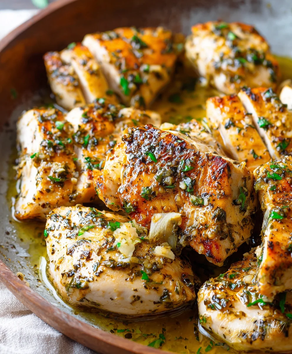 Juicy Garlic Butter Chicken Recipe- Easy & Delicious