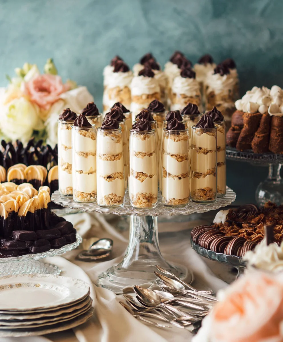 Vintage Wedding Dessert Table Ideas-Sweet & Chic Creations