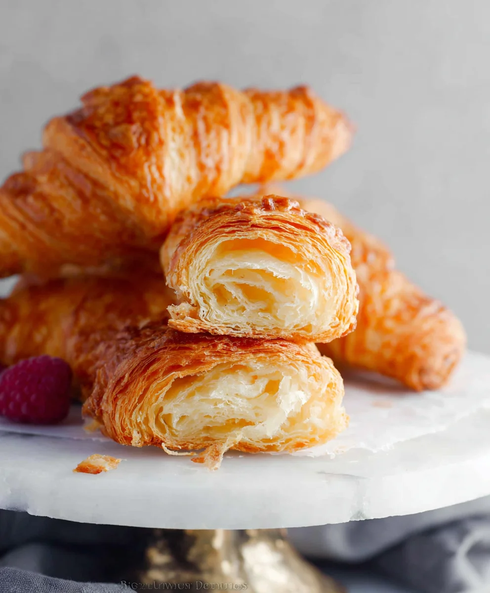 Easy Flaky Croissant Recipe-Homemade Perfection