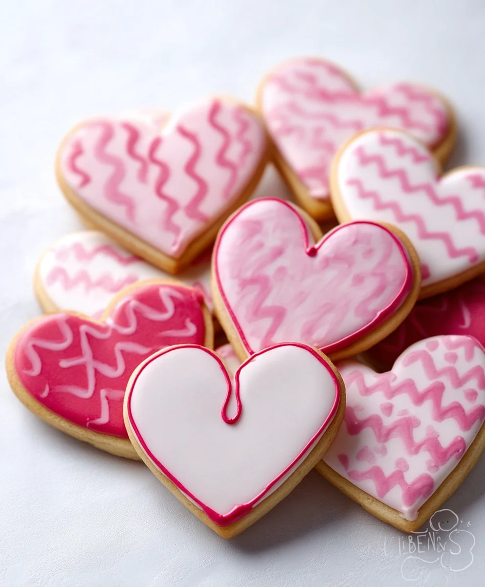 Vnon-alcoholic alentine's Day Cookie Decorating - Non-Non-Non-Alcoholic Alternativeic Royal Icing