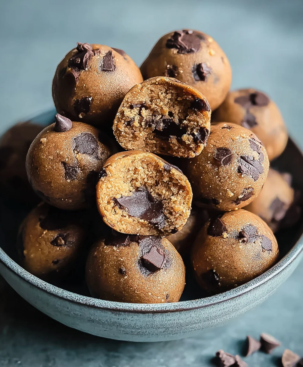 Brookie Protein Balls Easy Energy Bites