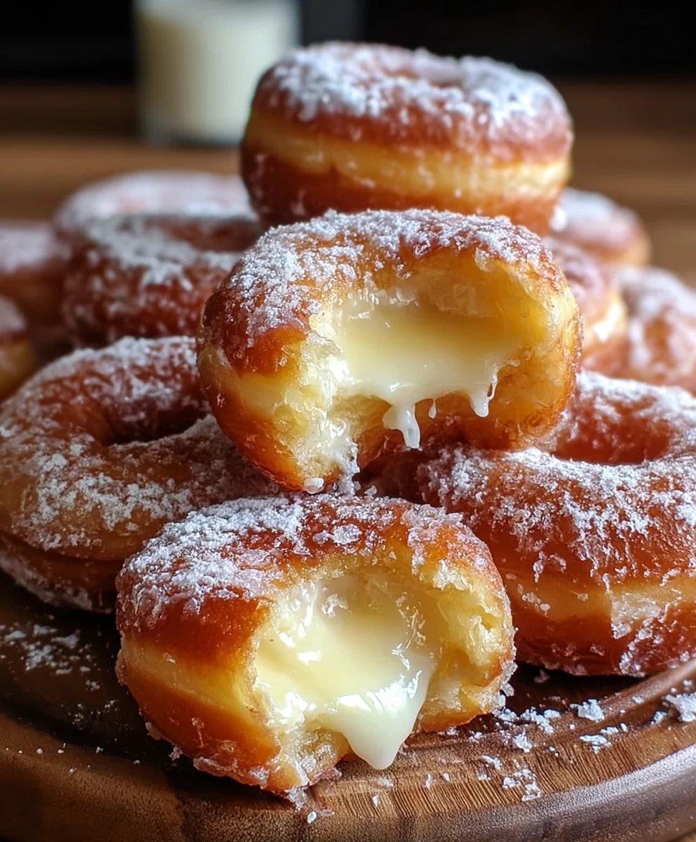 Milky Cheese Donuts- Irresistible Homemade Treat