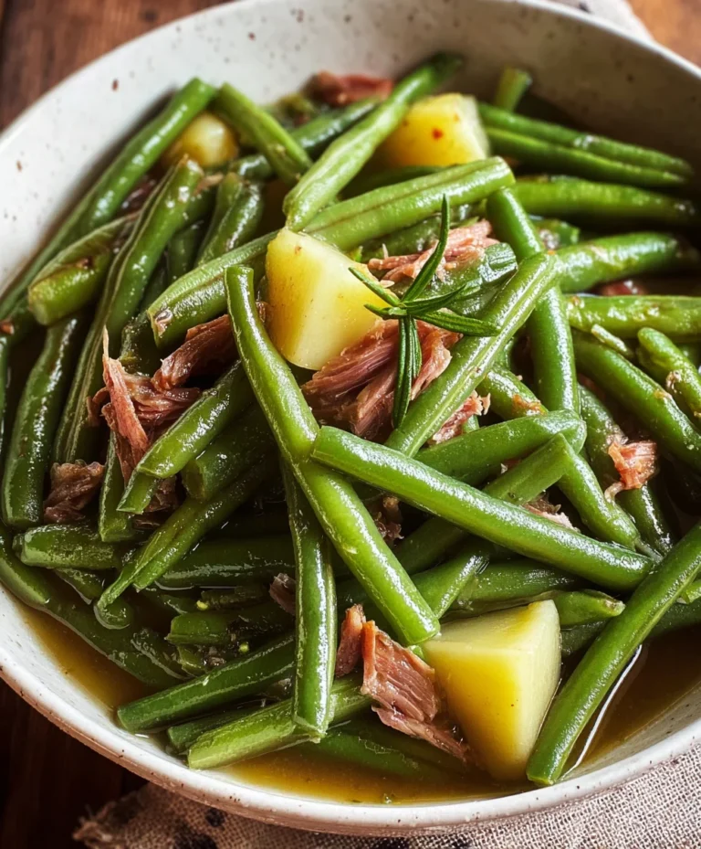 Southern Green Beans Recipe- Delicious & Easy Side Dish