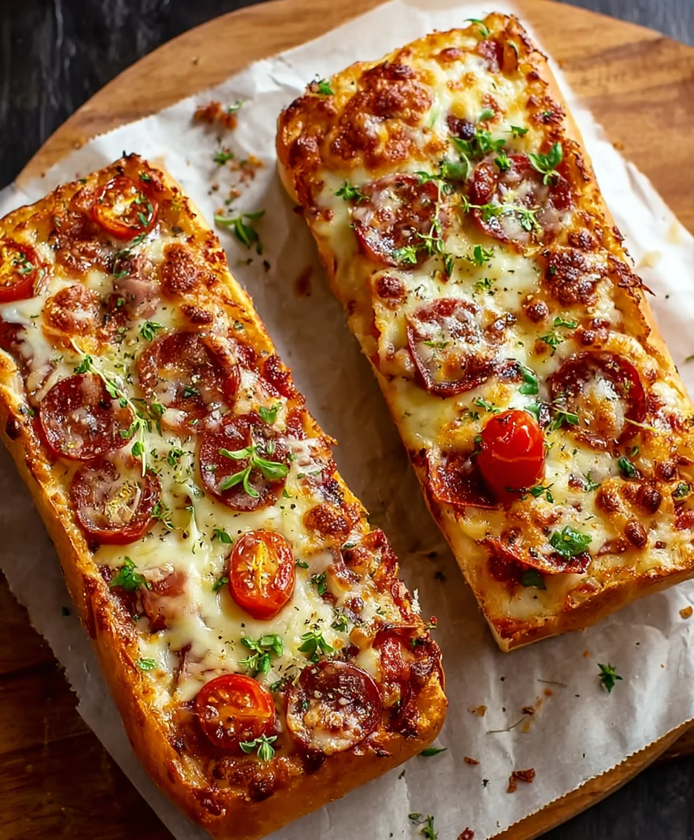 Quick French Bread Pizza- Easy Weeknight Meal