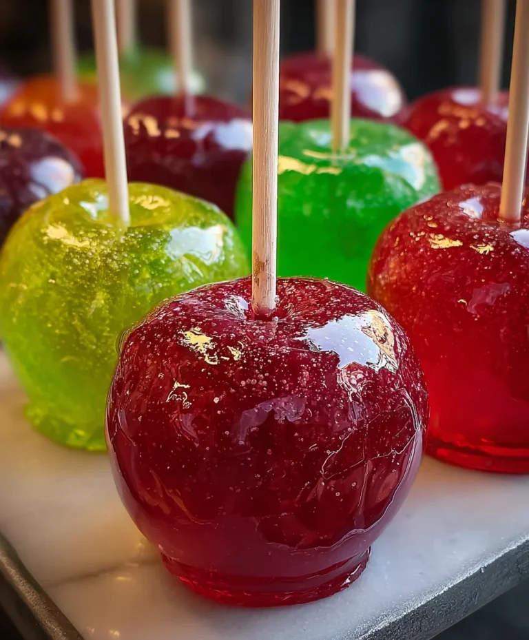 Jolly Rancher Candy Apples – Fruity Fun Treat