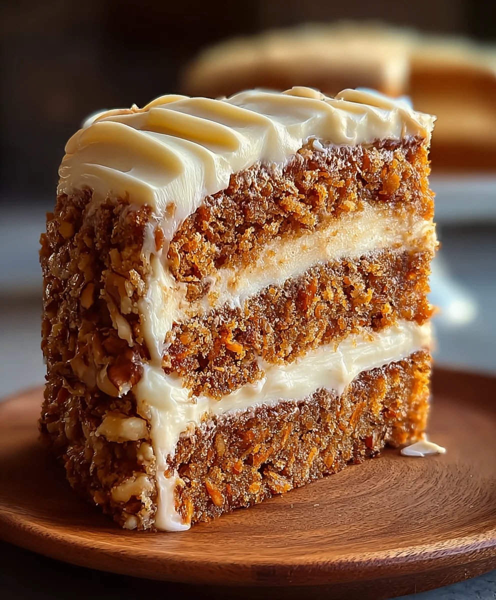 Honeybun Carrot Cake with Cheesecake Filling-Best Recipe