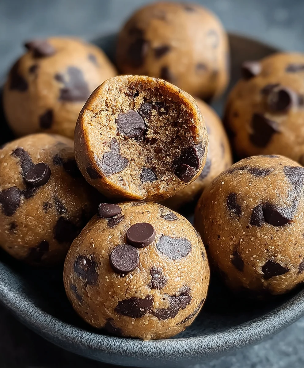 Brookie Protein Balls Easy Energy Bites