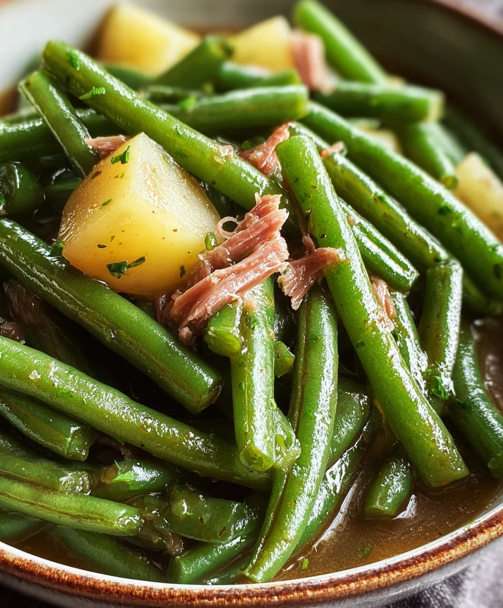 Southern Green Beans Recipe- Delicious & Easy Side Dish