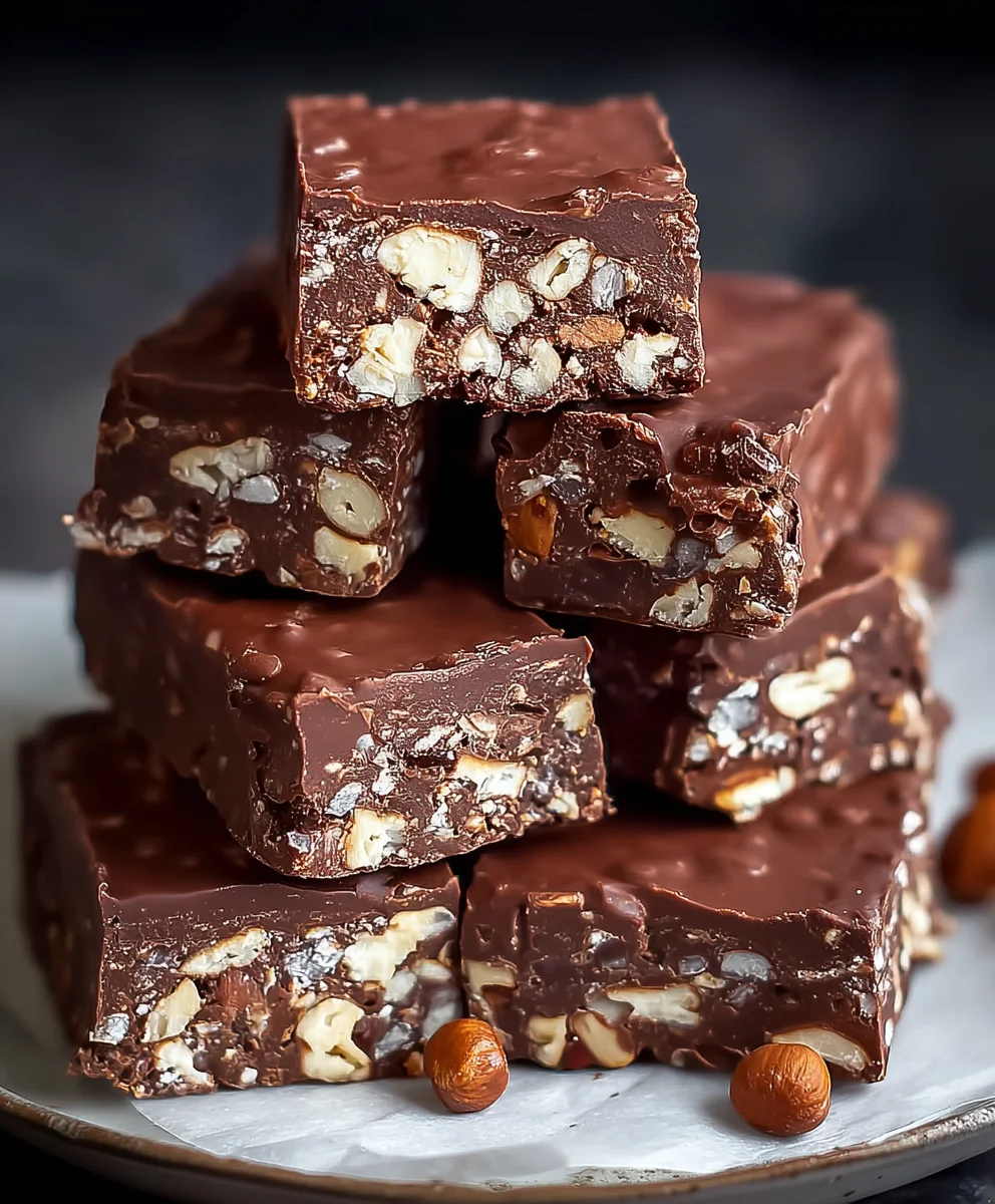 Easy No-Bake Chocolate Biscuit Bars - Quick Treat