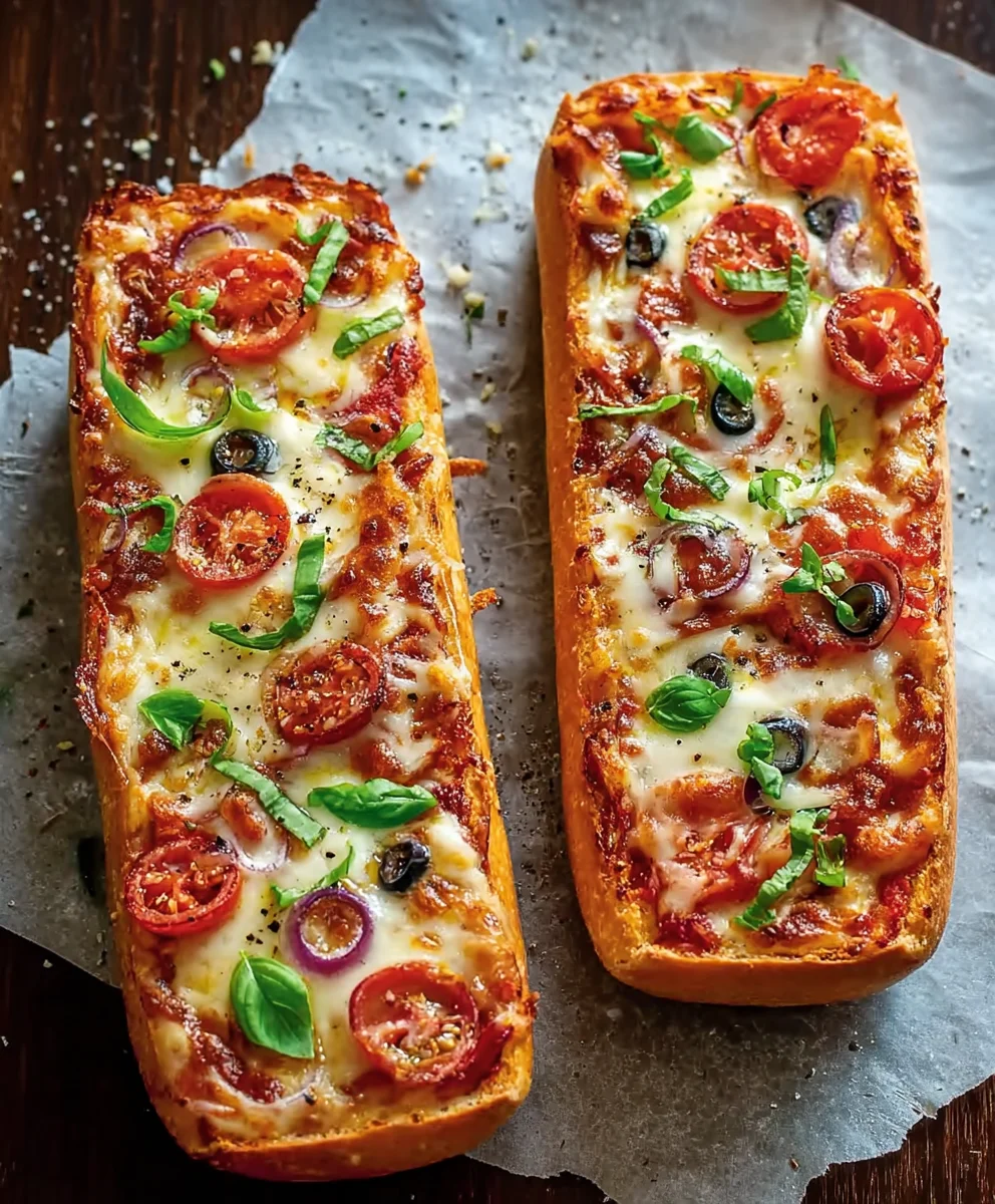 Quick French Bread Pizza- Easy Weeknight Meal
