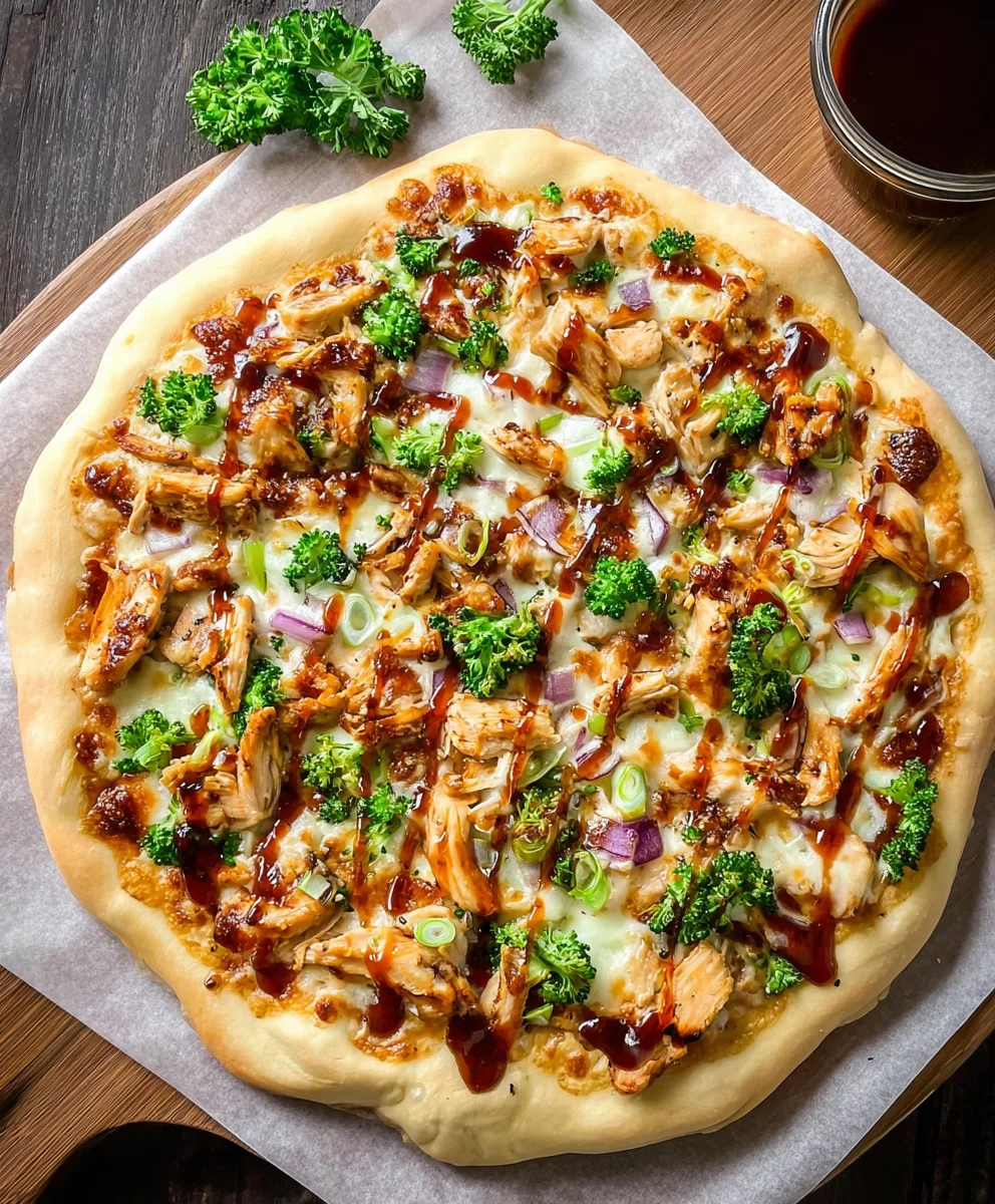 Easy Teriyaki Chicken Pizza Recipe - Delicious & Quick Dinner