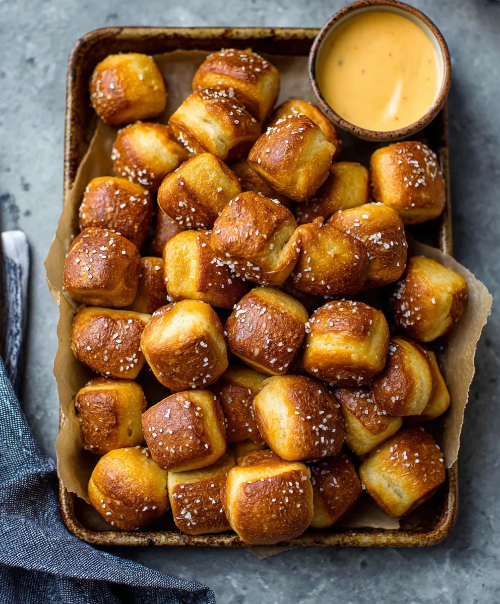 Easy Homemade Soft Pretzel Bites - A Quick Treat
