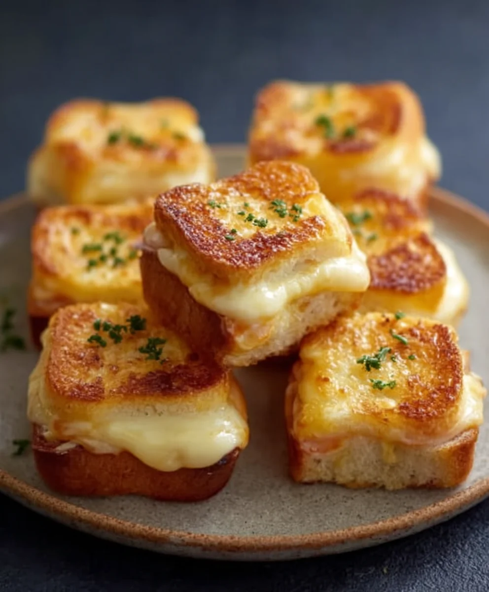 Mini Grilled Cheese Hawaiian Rolls- Ultimate Recipe