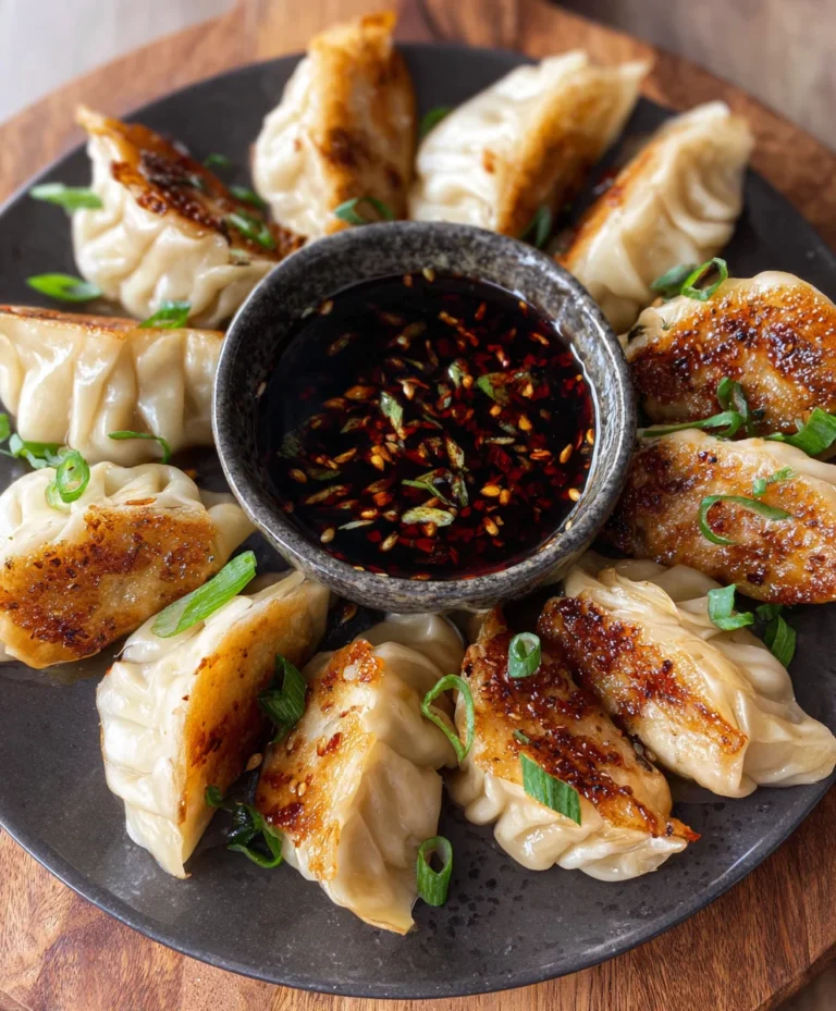 Easy Pan Fried Chicken Potstickers – Crispy Dumplings
