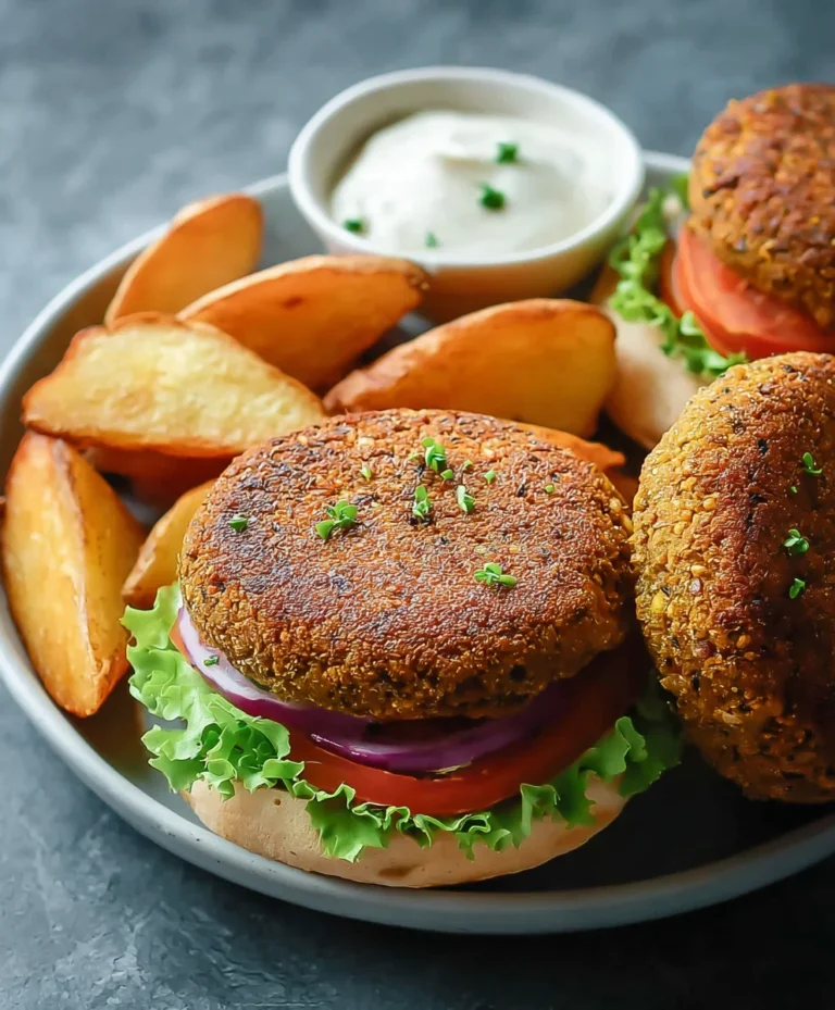 Easy Lentil Burgers- Quick & Flavorful Plant-Based Meal