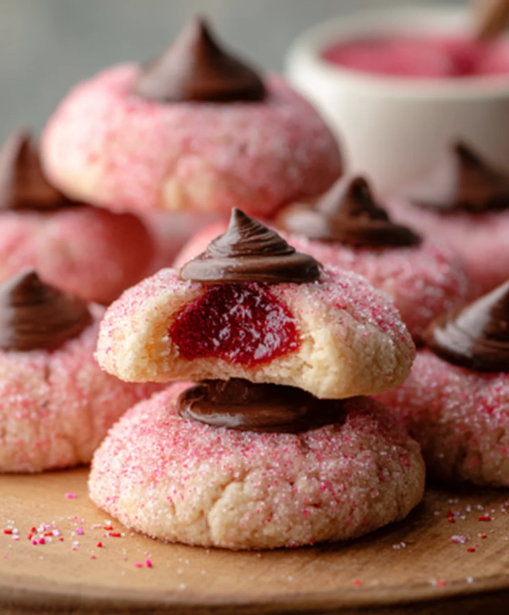 Strawberry Kiss Cookies - Easy & Delicious Recipe