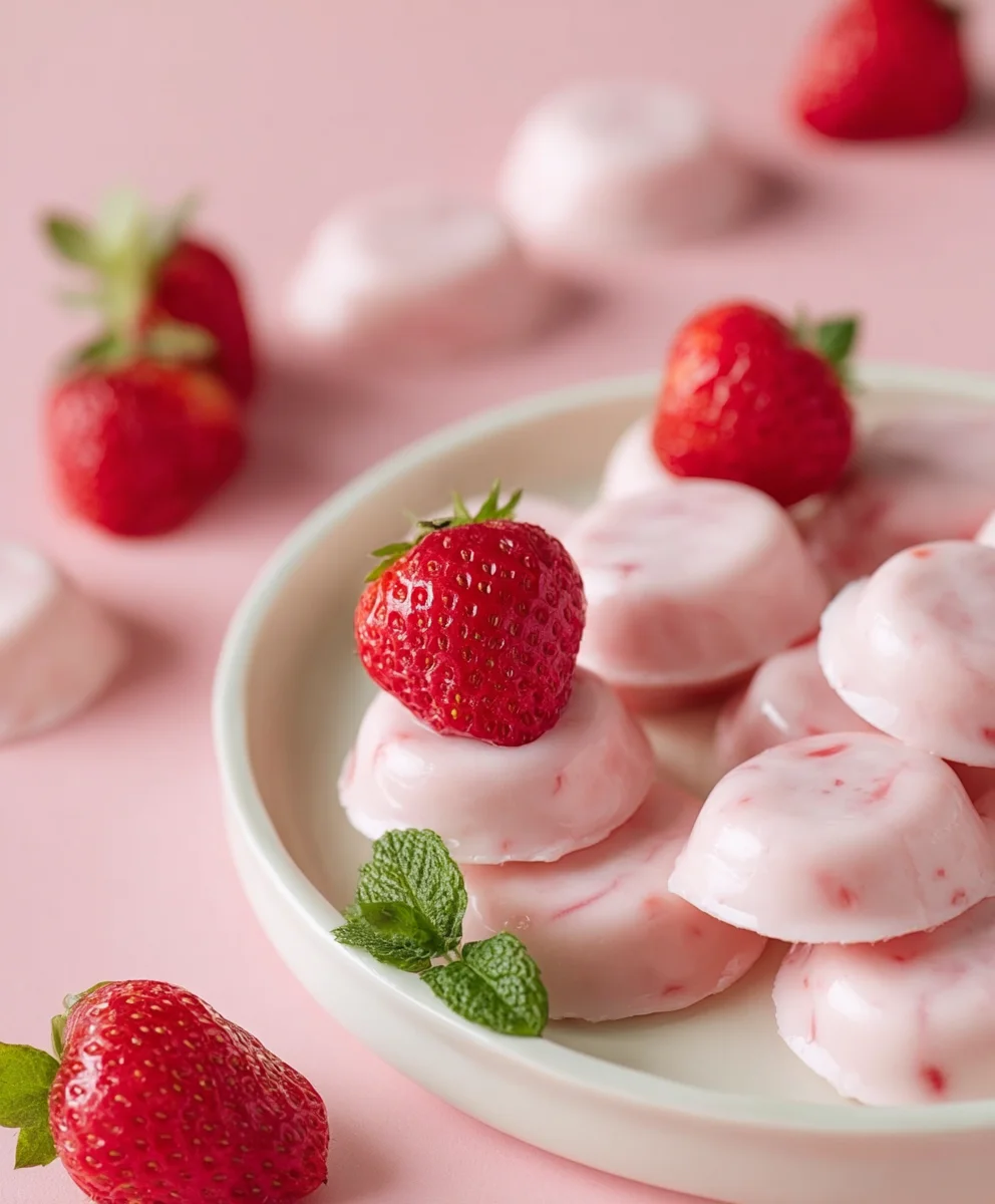Easy Strawberry Yogurt Bites - Quick & Refreshing Treat