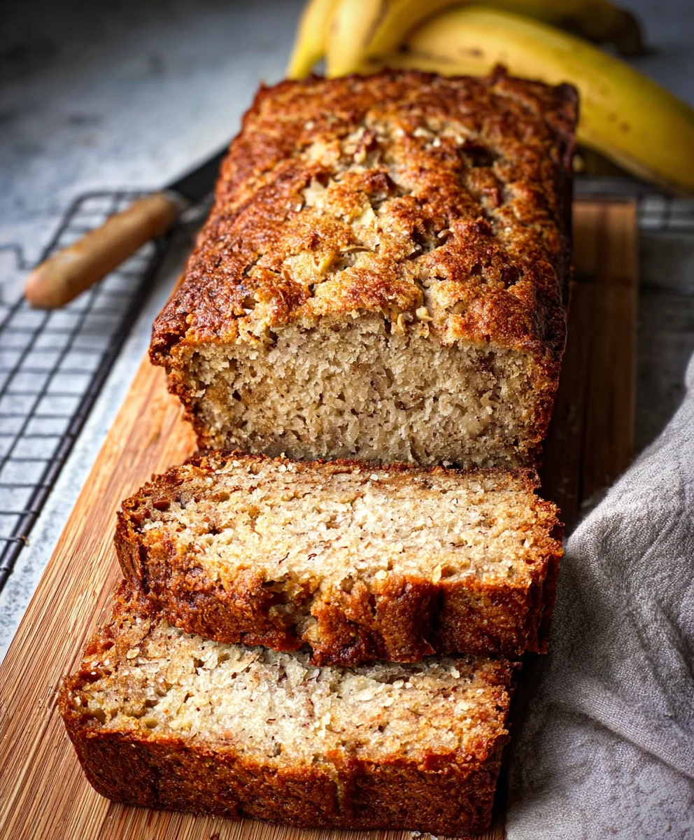 Moist Cottage Cheese Banana Bread Recipe