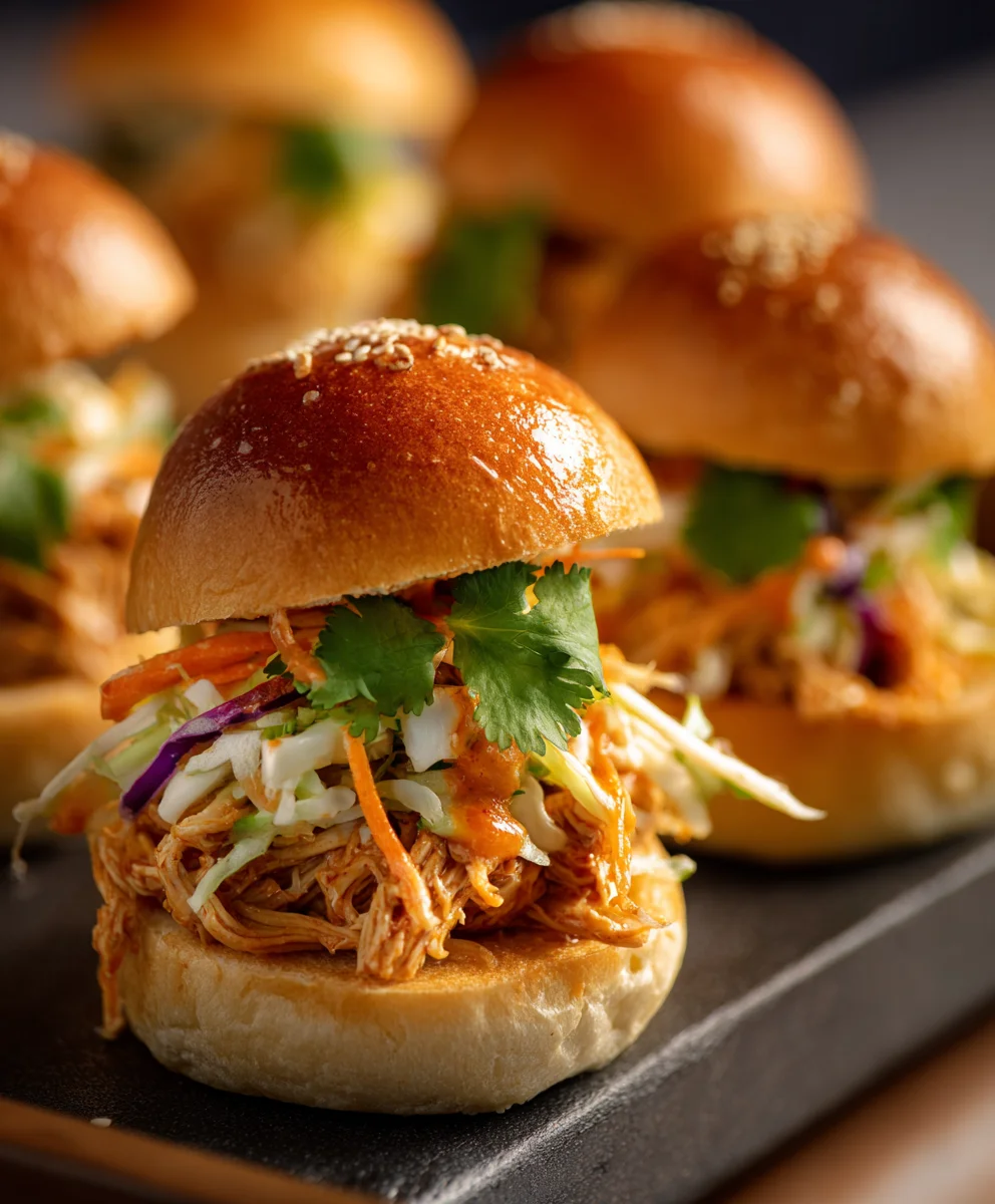 Bang Bang Chicken Sliders - Easy & Delicious Recipe