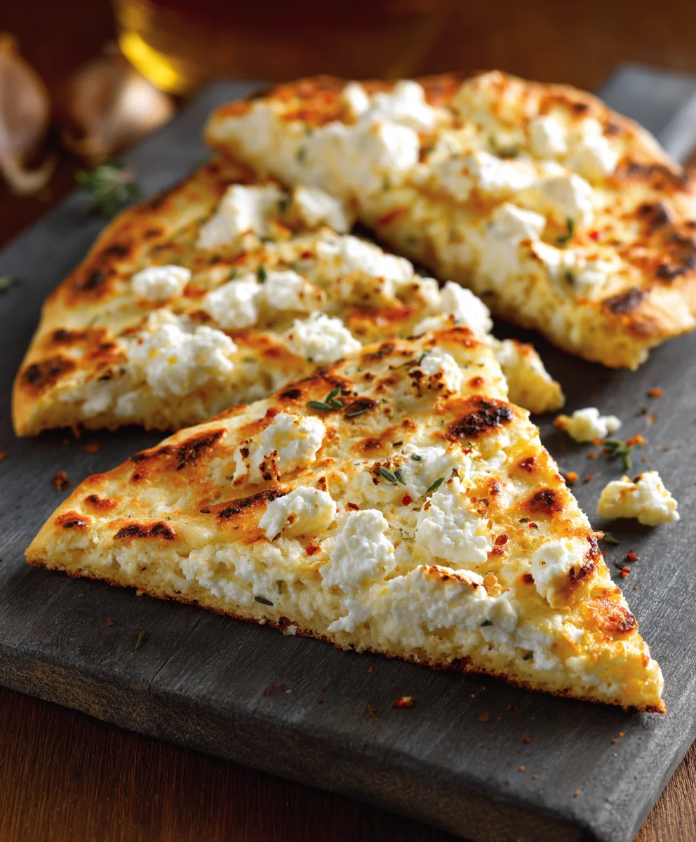 Easy Cottage Cheese Flatbread - Quick & Healthy