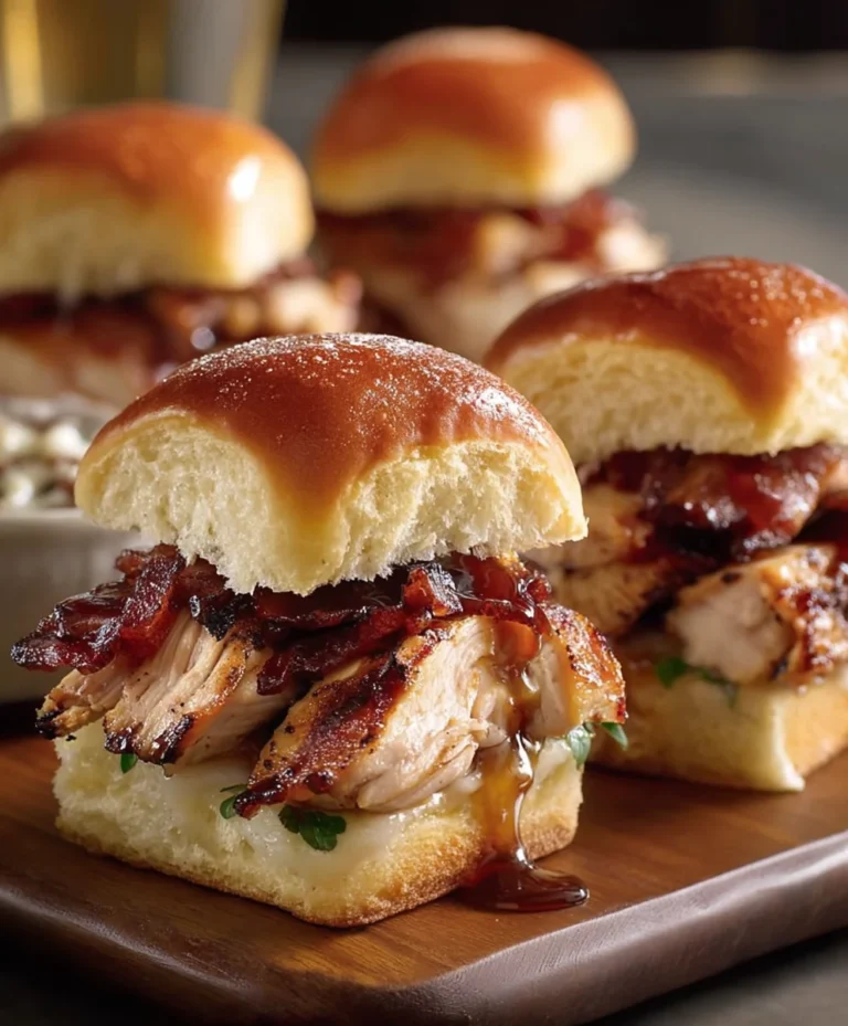 Maple Chicken Beef Beef Bacon Sliders Recipe