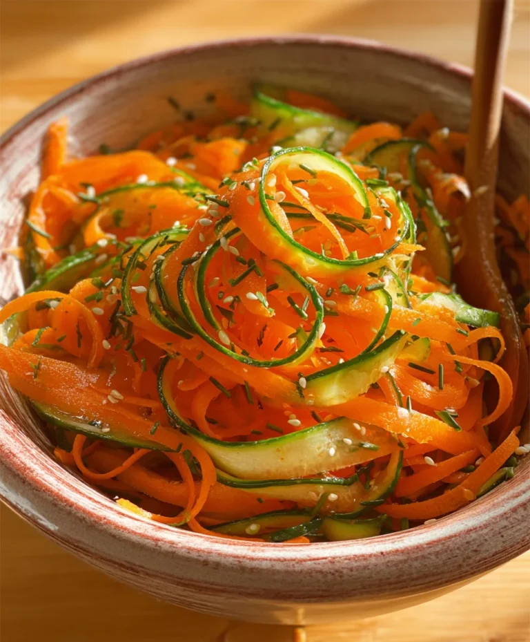 Fresh Cucumber Carrot Salad Recipe – Easy & Delicious