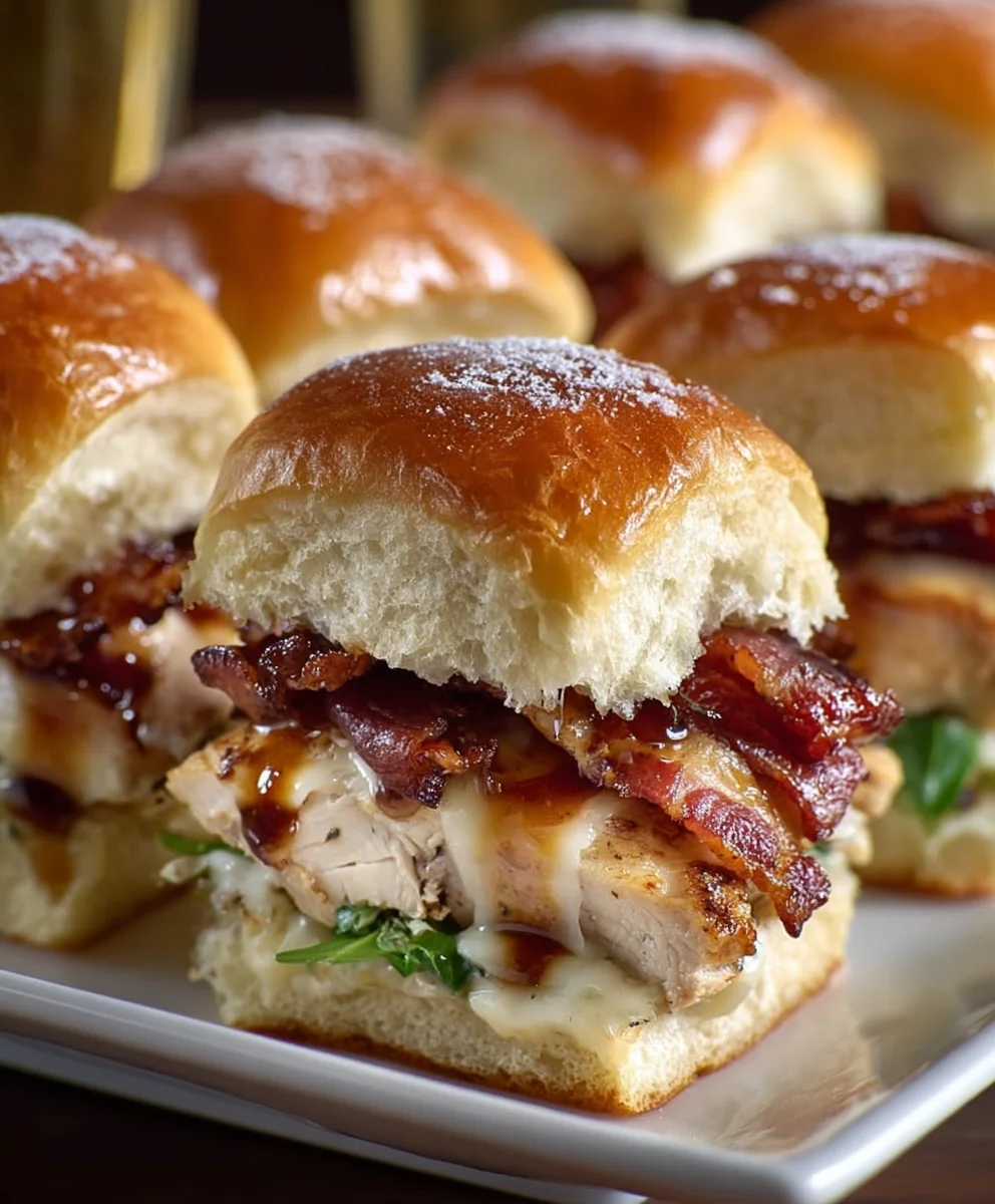Maple Chicken Beef Beef Bacon Sliders Recipe