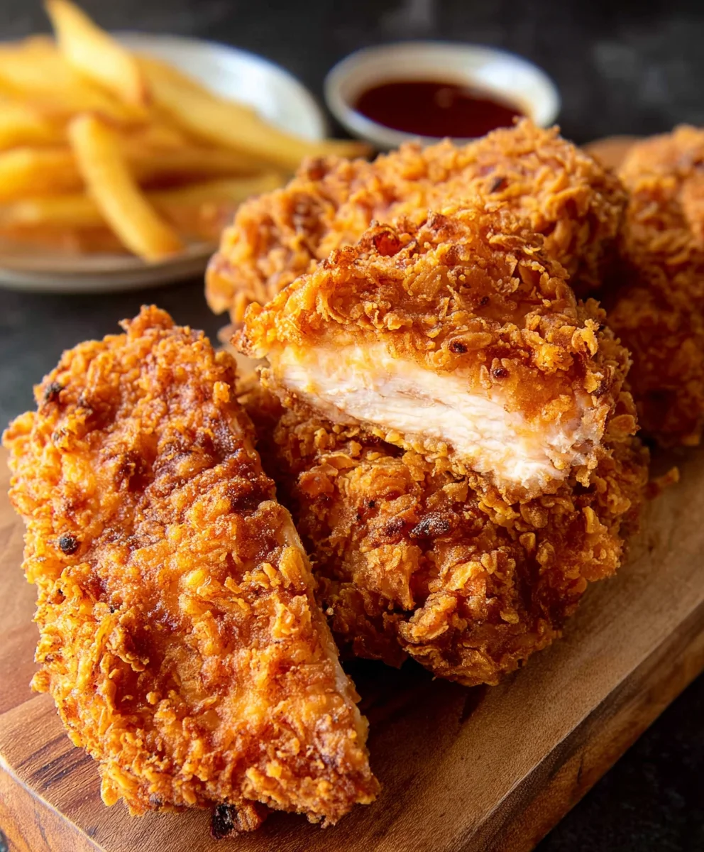 Crispy Juicy Fried Chicken Recipe-Best Flavor