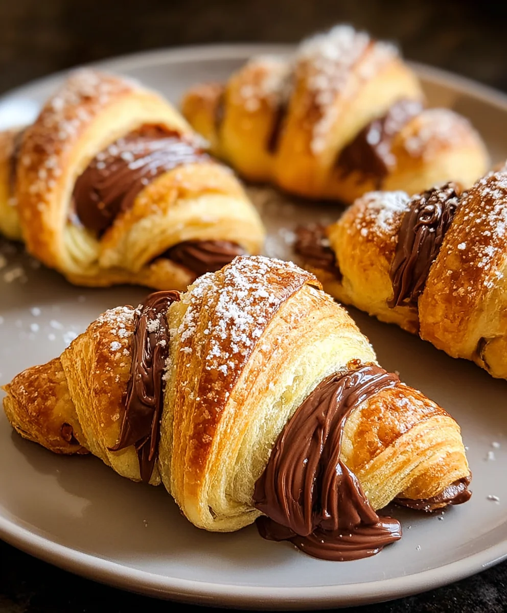 Easy Nutella Crescent Rolls - Delicious Homemade Treat