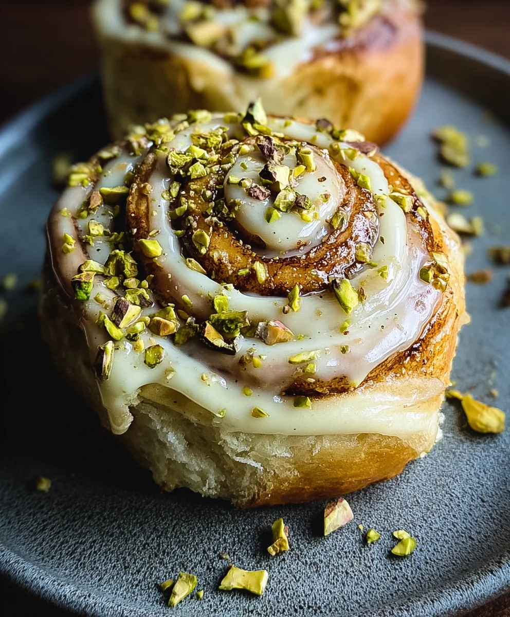 Small Batch Pistachio Cream Rolls-Cinnamon Delight