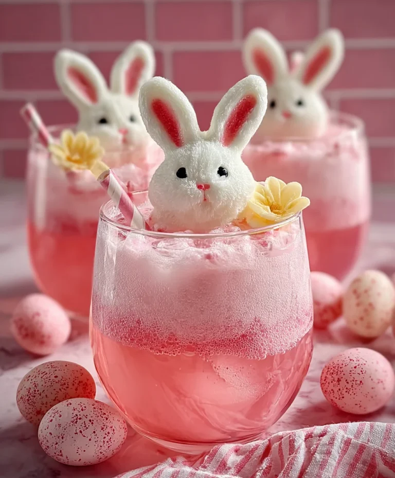 Easter Bunny Punch Recipe-Festive Non-Non-Non-Alcoholic Alternativeic Drink