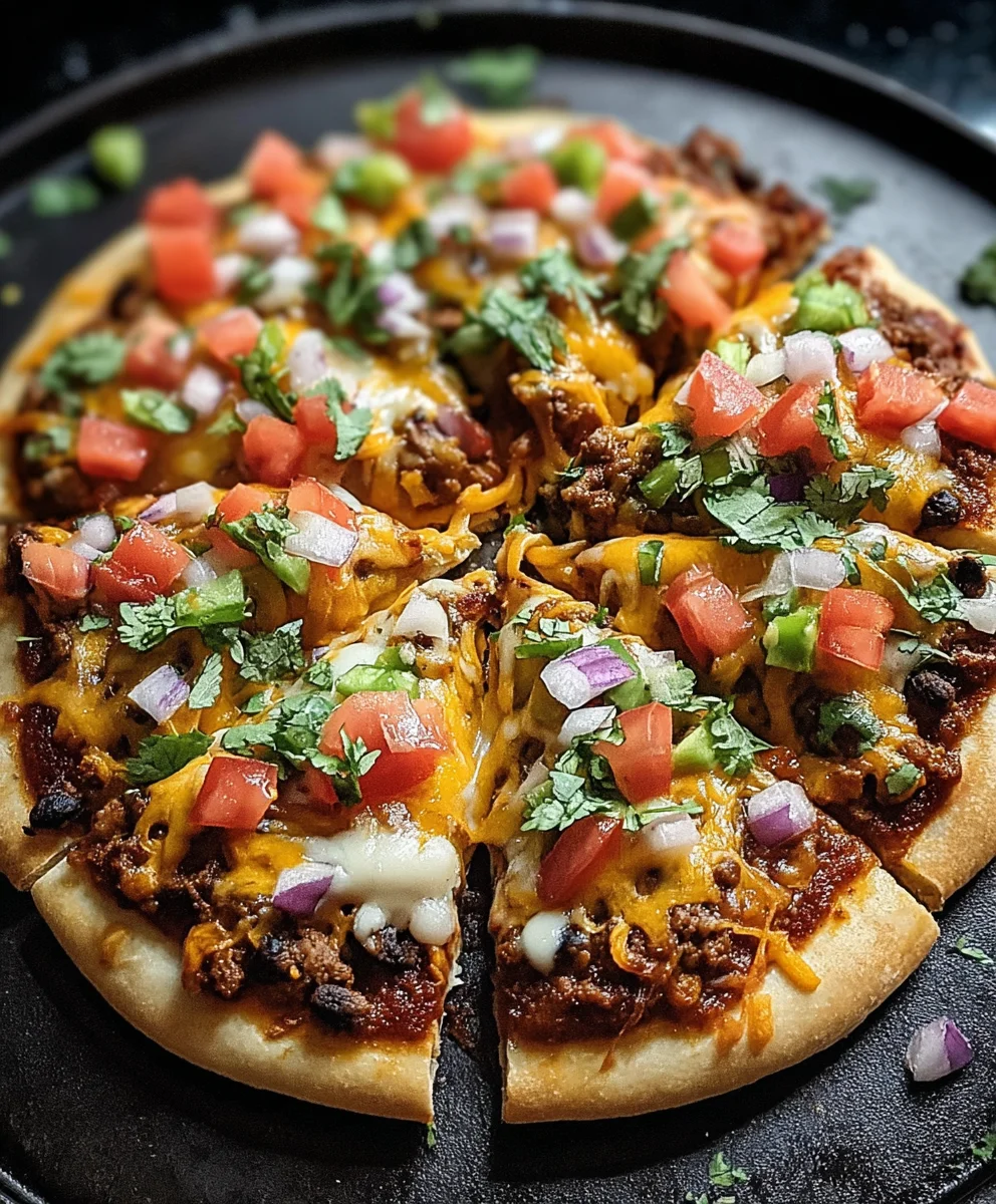 Easy Homemade Mexican Pizza Recipe-Quick & Delicious
