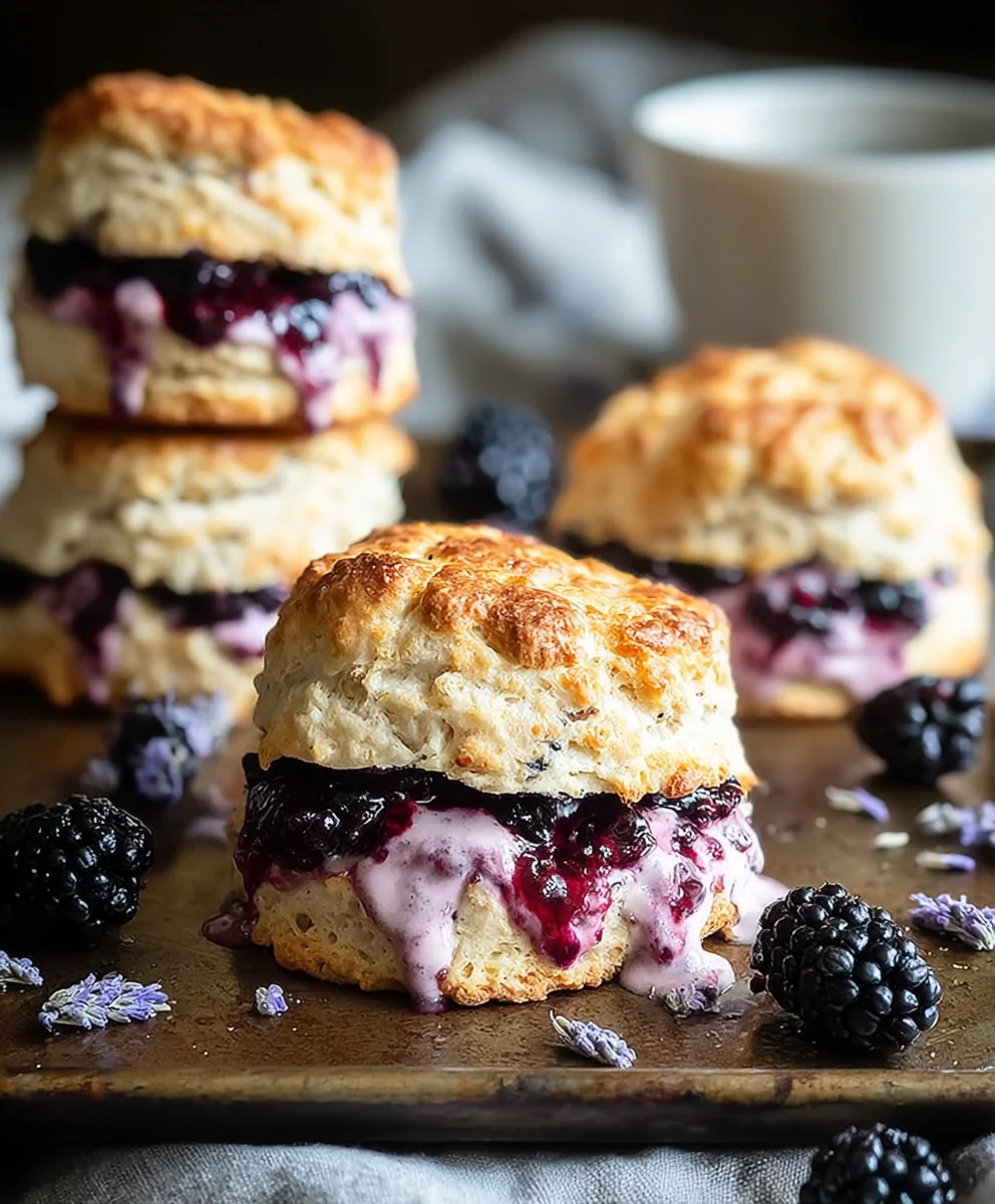 Blackberry Lavender Scones- A Taste of Summer