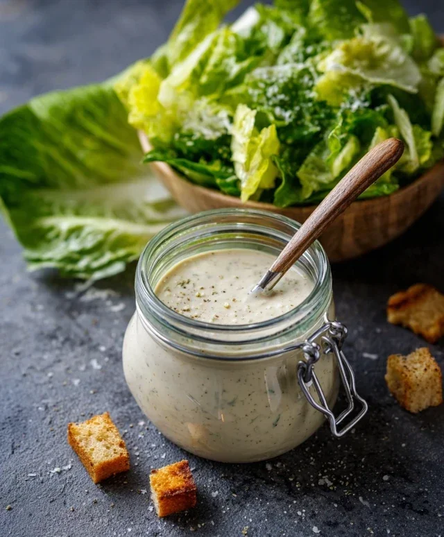 Homemade Caesar Salad Dressing