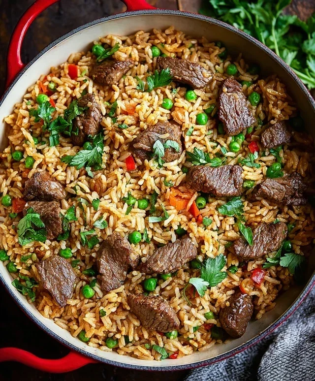 Beef Rice Plov