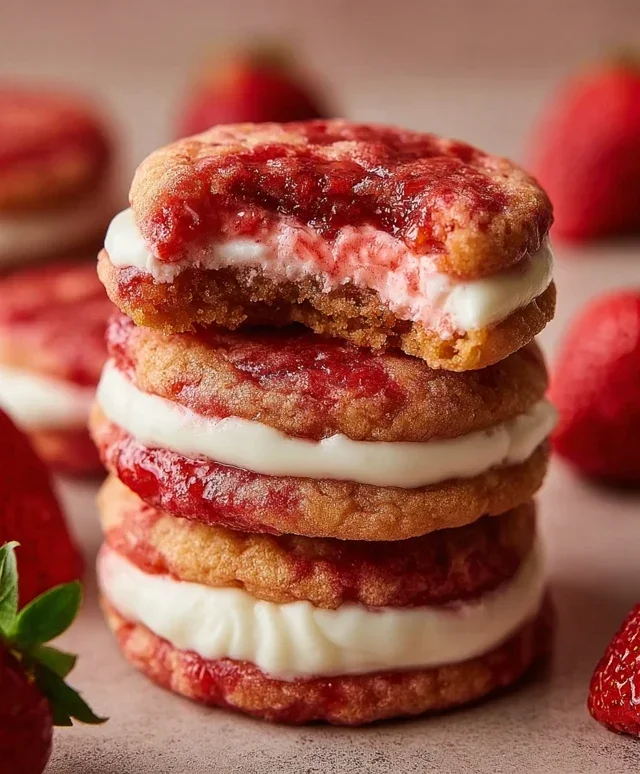 Strawberry Cheesecake Cookie