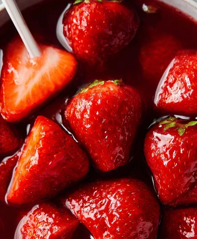 Fresh Strawberry Sauce (Strawberry Topping)