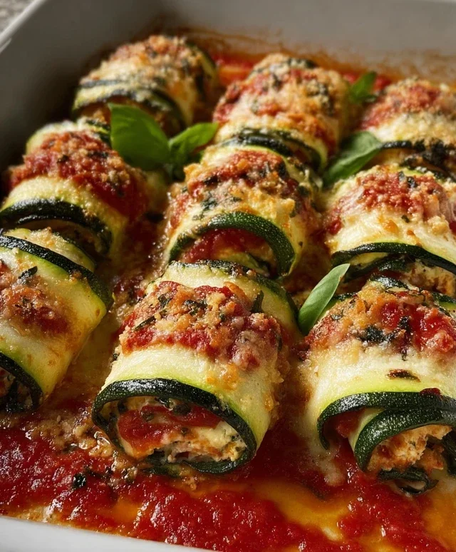Vegan Zucchini Rollatini