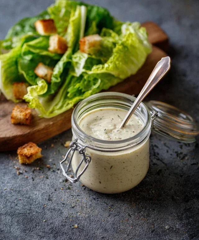 Homemade Caesar Salad Dressing