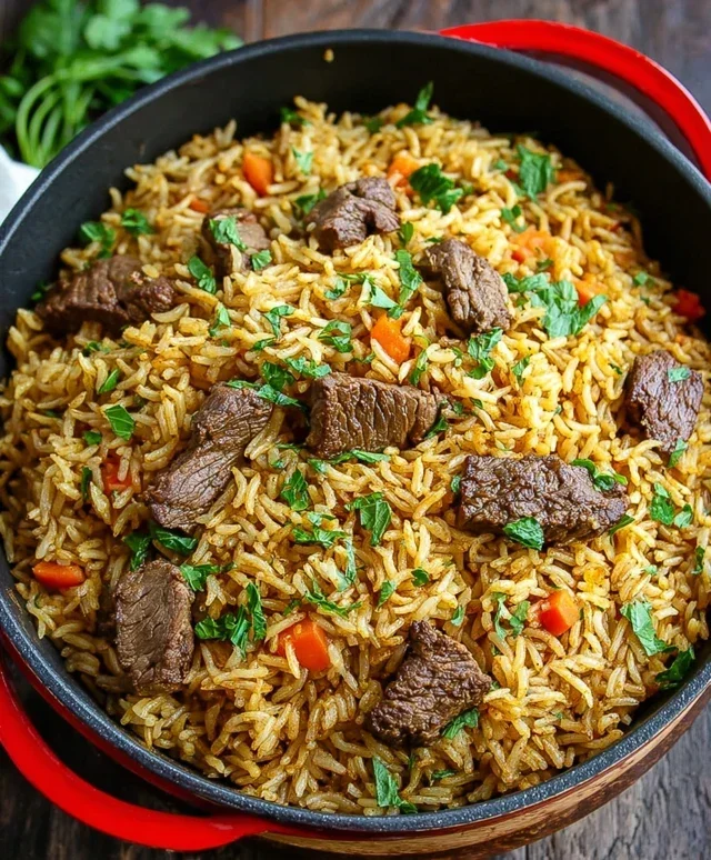 Beef Rice Plov