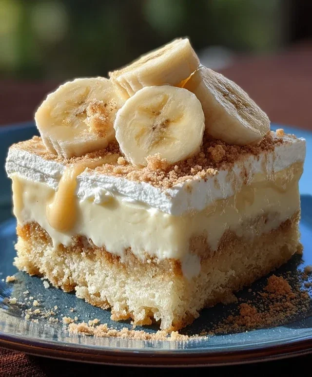 Banana Pudding Tres Leches Cake
