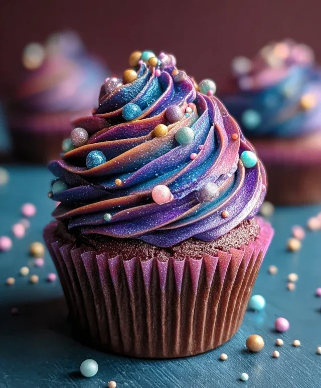 Galaxy Cupcakes