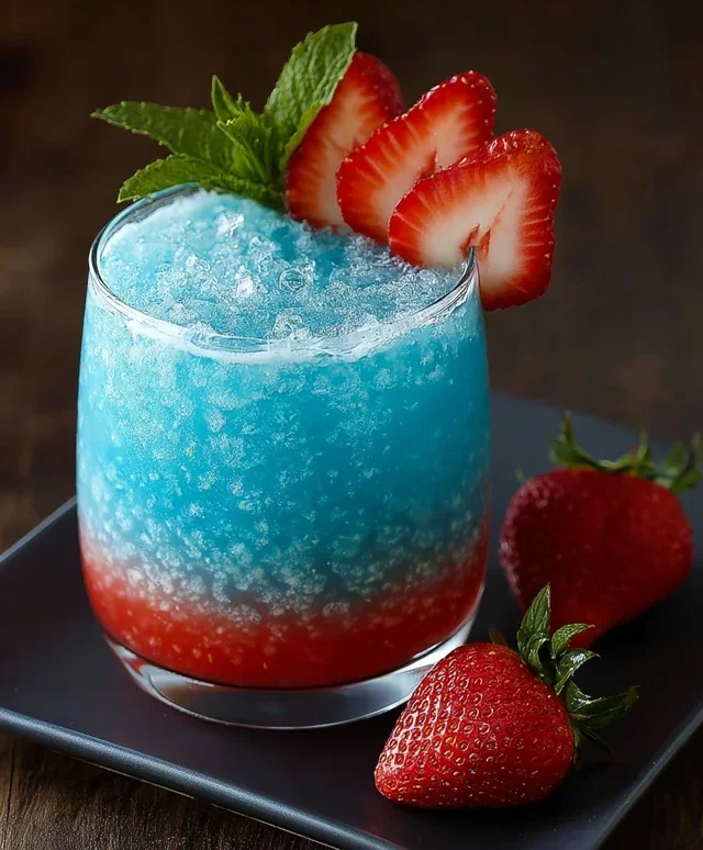 Patron Strawberry Blue Hawaiian