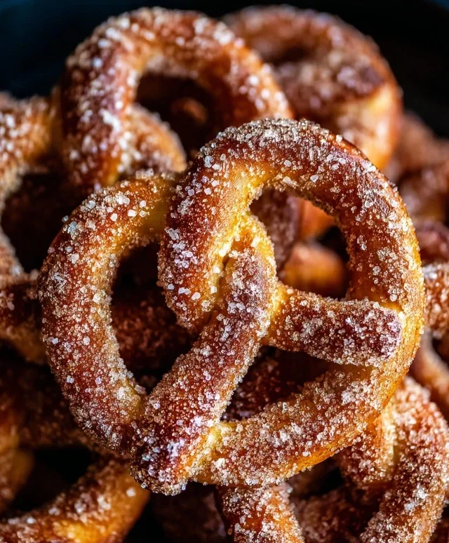 Cinnamon Sugar Pretzels