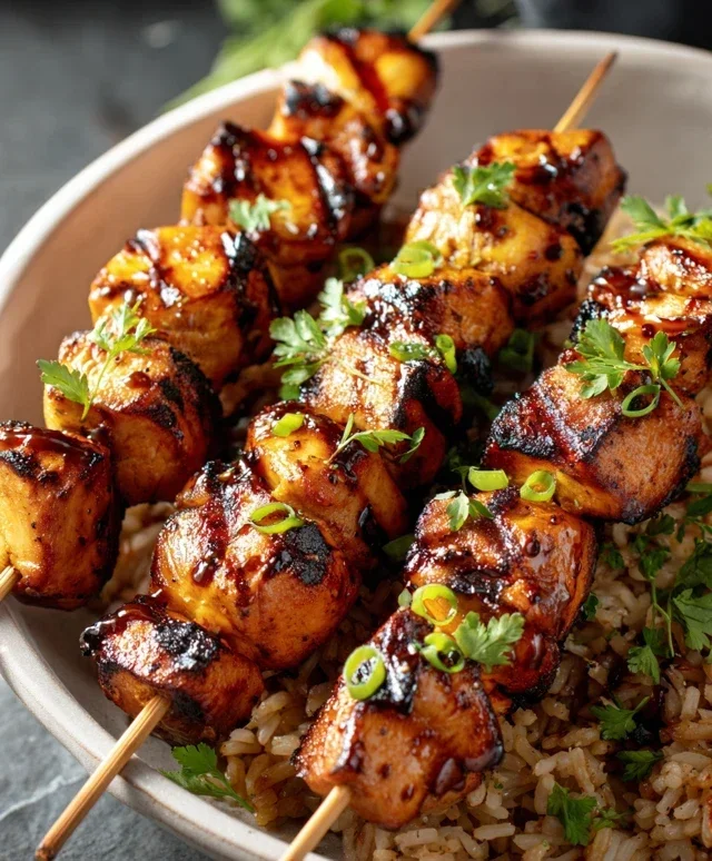 14 Chicken Skewer Recipes for Easy Dinners!
