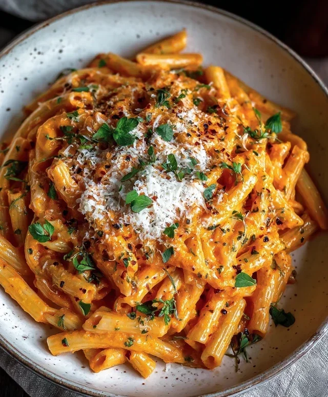 Creamy Tomato Garlic Pasta